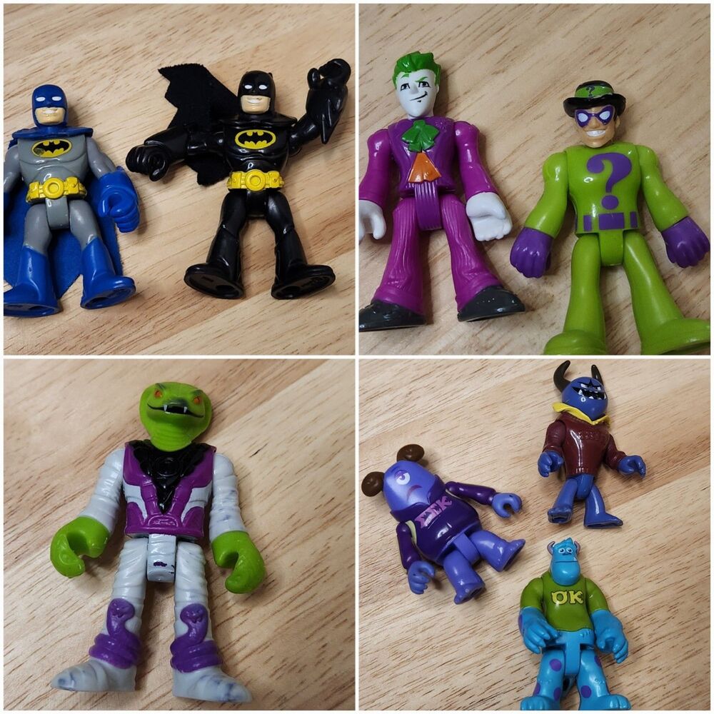 Imaginext Figurines Lot Monsters & More Mixed Characters Fisher‑Price